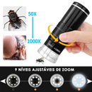 Micróscópio Digital Sem Fio Zoom 1000x Profissional - NanoVision Pro