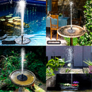 Chafariz Solar para Jardim SunFountain - Compre 1 Leve 2 + Bicos de BRINDE