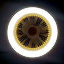 Lâmpada Com Ventilador Embutido Turbo Led 2 em 1