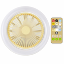 Lâmpada Com Ventilador Embutido Turbo Led 2 em 1
