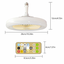 Lâmpada Com Ventilador Embutido Turbo Led 2 em 1