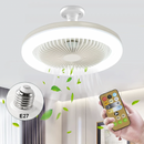 Lâmpada Com Ventilador Embutido Turbo Led 2 em 1