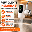 Aquecedor de Água Instantâneo com Display Digital Bivolt | Pague 1 Leve 2 + BRINDE