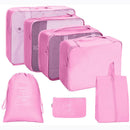 Bolsas Organizadoras Premium Kit com 8 Unidades
