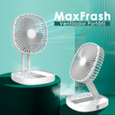 Ventilador Portátil Recarregável USB de 3 Velocidades MaxFresh - Compre 1 Leve 2