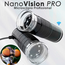 Micróscópio Digital Sem Fio Zoom 1000x Profissional - NanoVision Pro