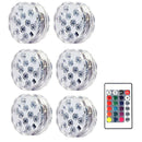 Kit Luminárias de Piscina RGB | Sem Fio Com Controle Remoto
