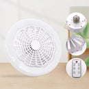 Lâmpada Com Ventilador Embutido Turbo Led 2 em 1