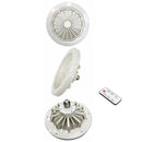 Lâmpada Com Ventilador Embutido Turbo Led 2 em 1