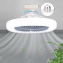 Lâmpada Com Ventilador Embutido Turbo Led 2 em 1