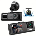 Câmera para Carro 360º MultiDrive 4K | Visão Noturna e Infravermelho