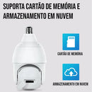Câmera de Segurança Inteligente Wifi 360