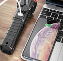 Lanterna Tática Indestrutível 6 em 1 com Powerbank Integrado